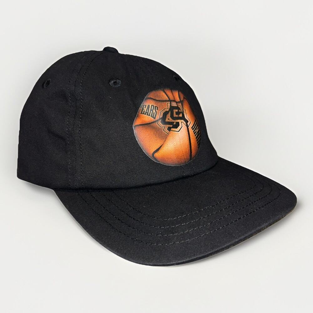 Denim Tears Deflated Basketball Cap - Black SnapBack- Retail $129